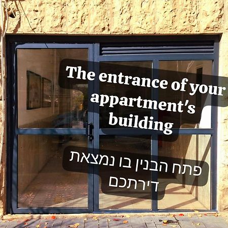 Authentic One Bedroom Apartment In City Center Jerusalem Exterior foto